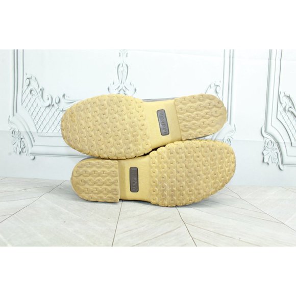 LL Bean 8" Insulated Brown Leather Lace up Ankle Duck Boots Size 8 M - Picture 8 of 9